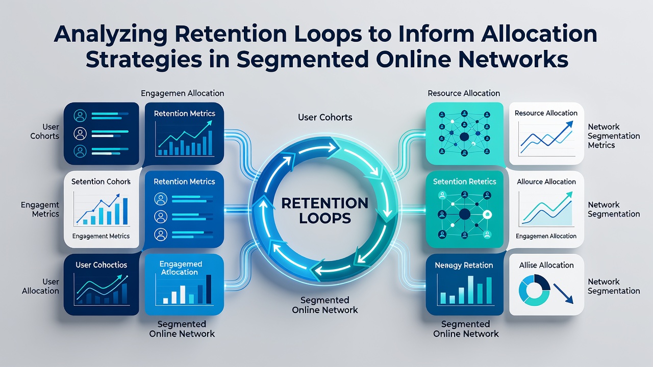 Analyzing Retention Loops to Inform Allocation Strategies in Segmented Online Networks