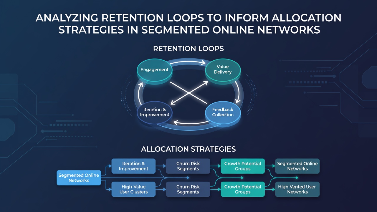 Chart illustrating resource allocation adjustments based on retention loop performance metrics