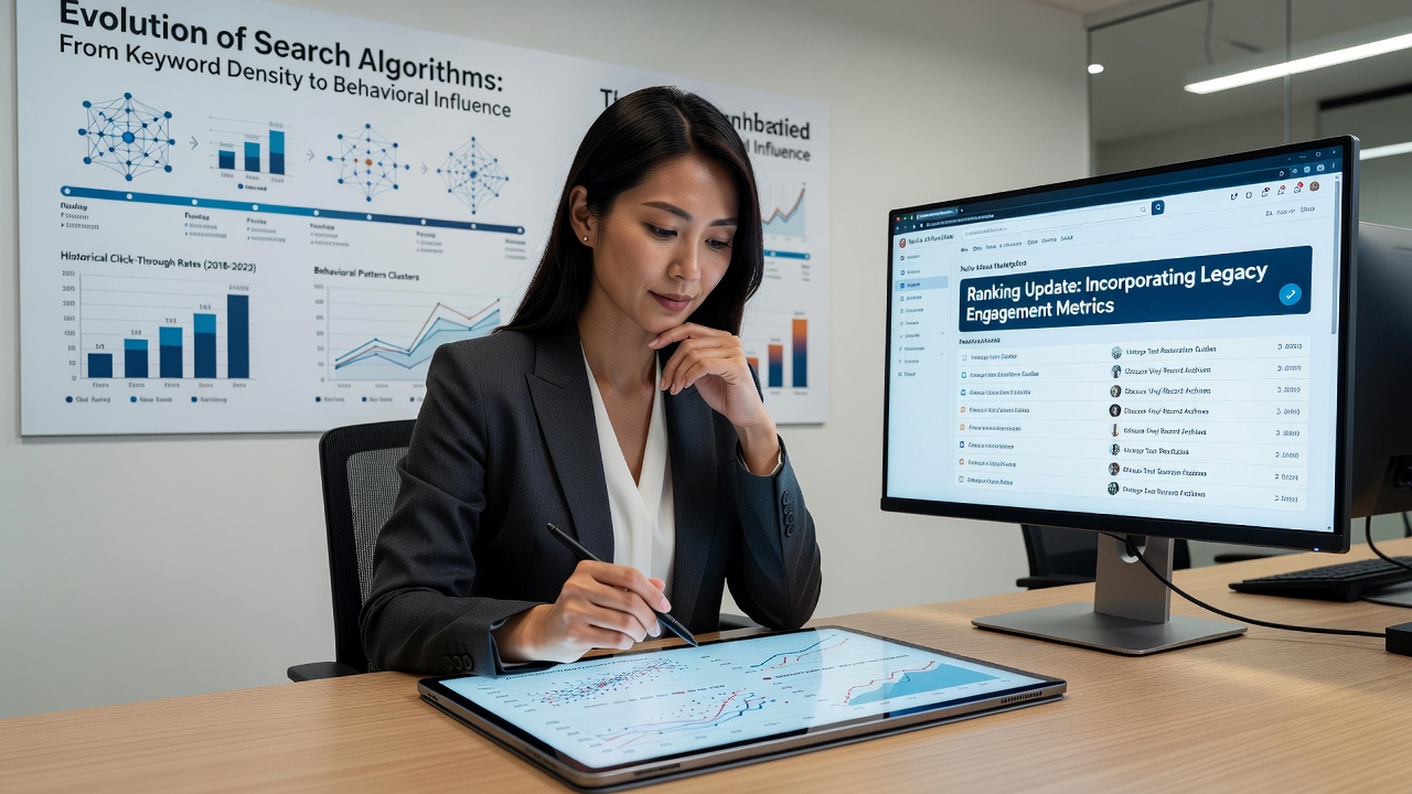 Examining Historical User Behavior Data Influences on Modern Search Ranking Adjustments for Niche Platforms